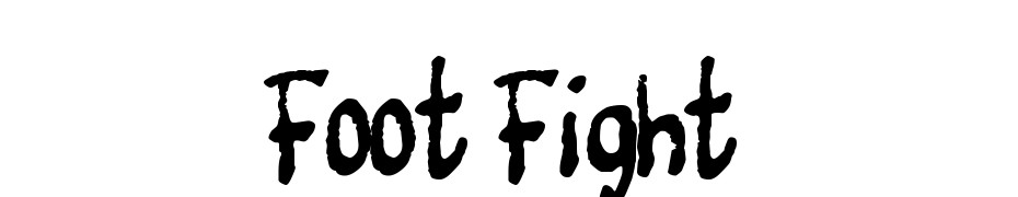 Foot Fight Yazı tipi ücretsiz indir
